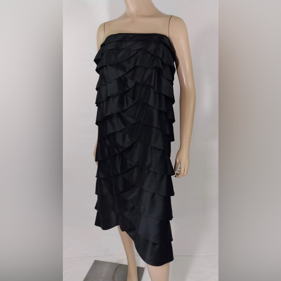 Formal Tiered Maxi Skirt NWT by ADRIANNA PAPELL - Picture 11 of 13